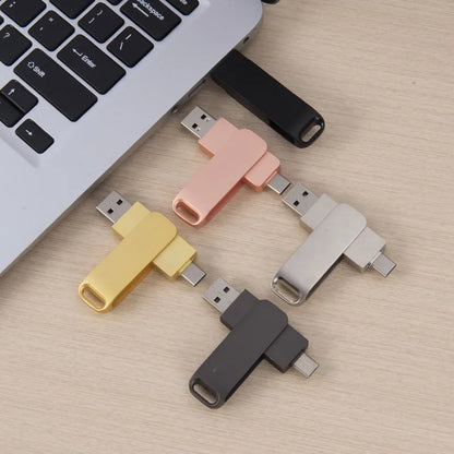 2 in 1 USB Flash Drive