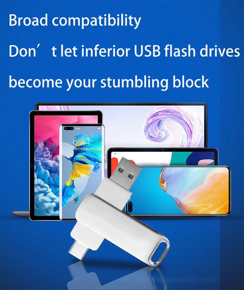 2 in 1 USB Flash Drive