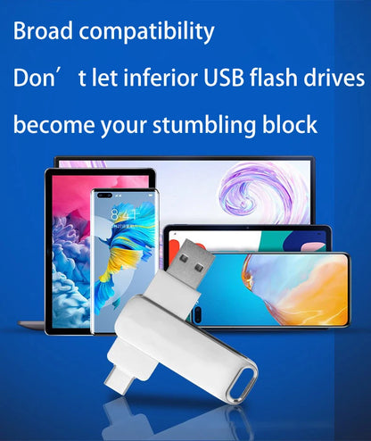 2 in 1 USB Flash Drive